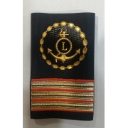 Tubolari (paio)  in materiale sintetico per Pimo Maresciallo della Marina Militare Italiana - categoria:Furiere logistico
